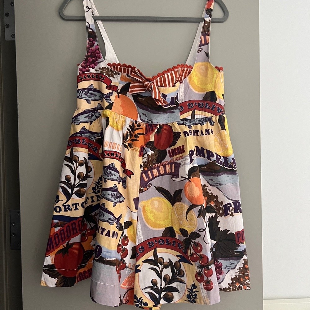 Anthropologie Maeve Layered Bustier Romper